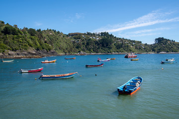 Fototapeta na wymiar In der Bucht von Bahia Manza