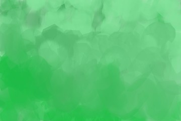 Abstract artistic green background, concept of leaves or grass, pictorial art.