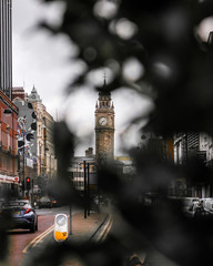 Naklejka premium street in the city