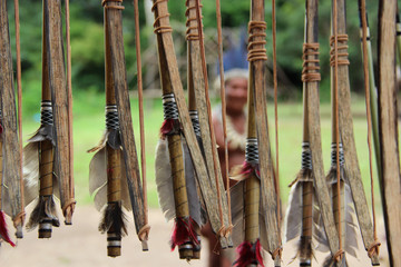 Hunting tool in Amazonian tribes