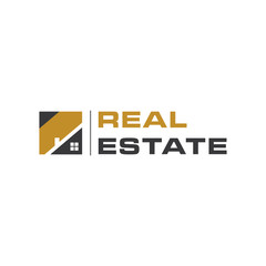 real estate logo design vector