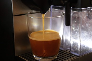 Making delicious coffee