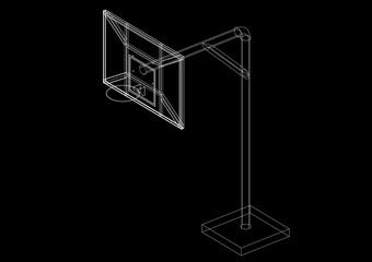 Obraz premium Backboard 