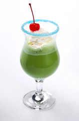 cocktail with whipped cream