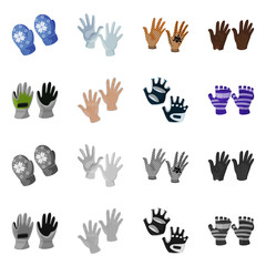 Vector illustration of silhouette and safety symbol. Collection of silhouette and comfort stock vector illustration.