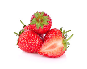 Strawberry isolated on white background