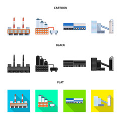 Vector illustration of production and structure sign. Collection of production and technology vector icon for stock.