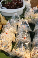 Eggs ants for cooking in the market