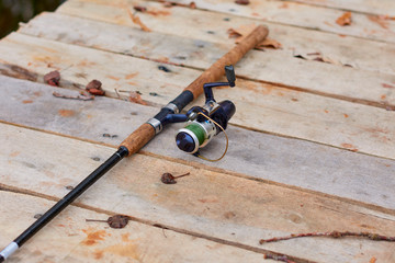 fishing rod and reel