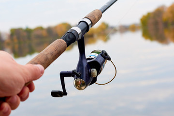 fishing rod and reel