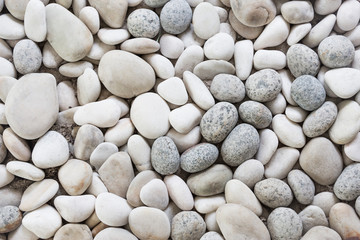 Colorful pebble texture. Zen nature background concept. Inspirational, calmness and relaxing nature concept