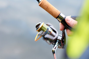 fishing rod and reel