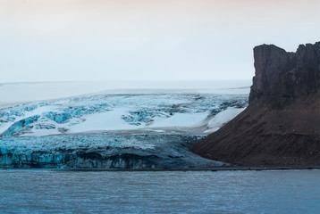 Glacier in Antártica, South Shetland