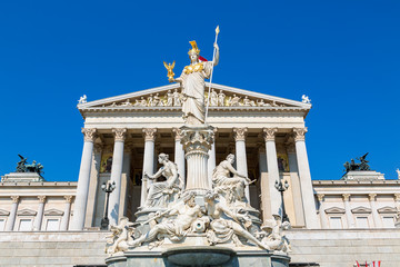Austria, Vienna, Parliament building