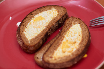 french toast with eggs
