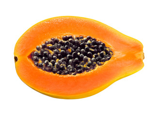 Halbe Papaya