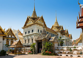 Fototapeta na wymiar Grand Palace, Bangkok, Thailand