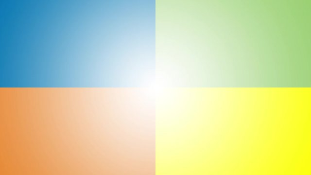 Colorful background animation and light