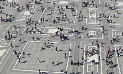 Milano - piazza Duomo dall'alto