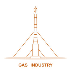 Gas industry equipment. Extraction