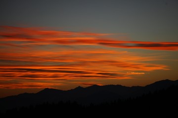 Mountain hut in the winter snow covered landascape.savsat/artvin/turkey