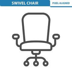 Swivel Chair Icon