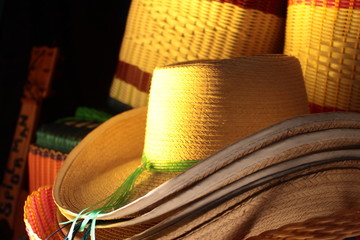 Traditional hats of central america 