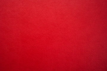 Fototapeta premium textured red leatherette close up