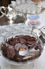 chocolate dipped cookies