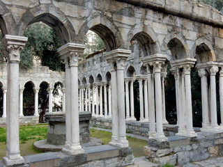 Genova - chiostro di Sant'Andrea