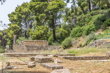 Ancient ruins in Greece