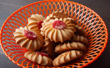 cookies with chocolate