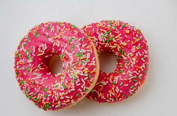 donut isolated on white background