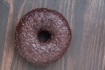 chocolate covered donuts