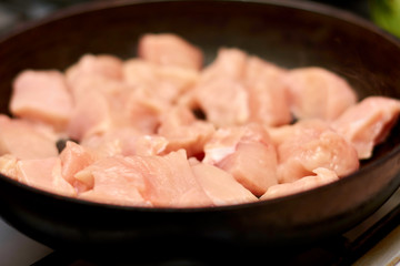 Chicken raw meat