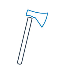 Axe line Icon. Vector EPS.