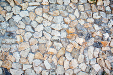 Stone paving texture. Abstract structured background. Background