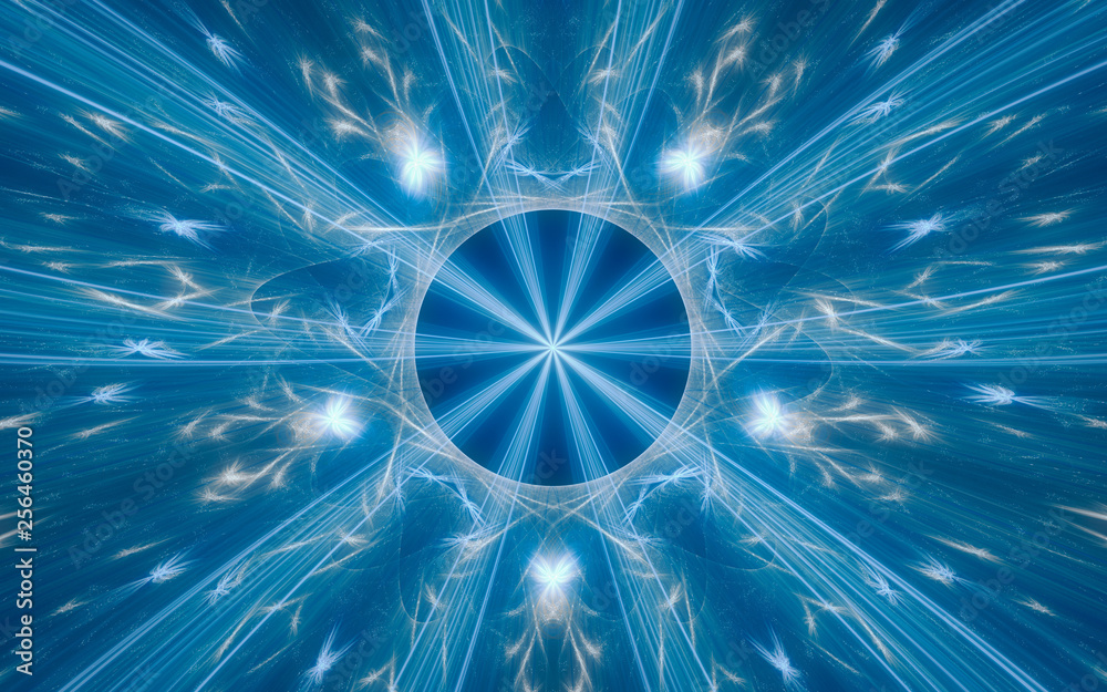 Fototapete digital generated image in the form of abstract geometric shapes of various shades and colors for use in web design and computer graphics