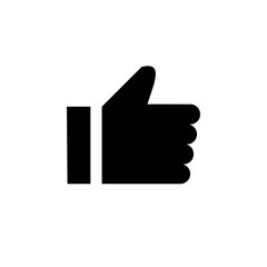 like icon vector. Thumbs up icon. social media icon. Like and dislike icon. Thumbs up and thumbs down