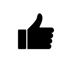 like icon vector. Thumbs up icon. social media icon. Like and dislike icon. Thumbs up and thumbs down