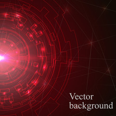 Obraz premium Abstract technology background. 