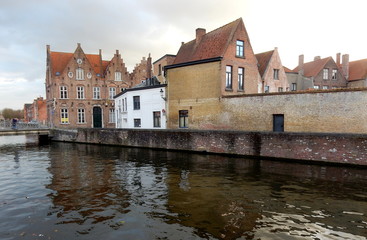 Fototapeta na wymiar Bruges - canali