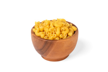 Pasta isolated on white background.