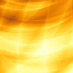 Power sunny yellow abstract summer design