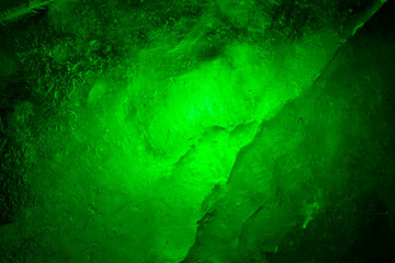 Dark green emerald abstract background. Illuminated and translucent. - obrazy, fototapety, plakaty
