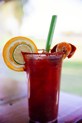 buenas bebidas en el campo de golf