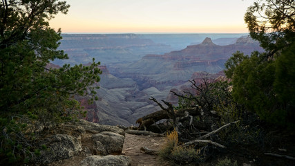 Sunset Views at the Incredible Grand Canyon in Arizona