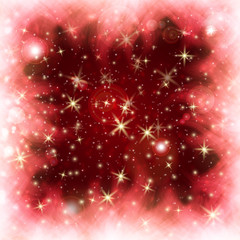 abstract background with stars and sparkles