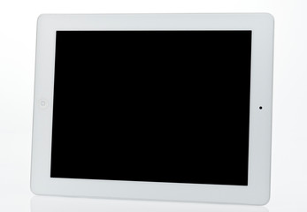 Tablet on White Background