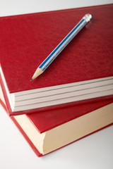 book on white background